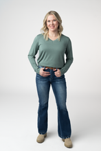 Load image into Gallery viewer, Larissa Long Sleeve - Dusty Jade