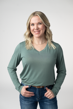 Load image into Gallery viewer, Larissa Long Sleeve - Dusty Jade