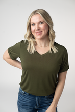 Load image into Gallery viewer, Sophie Top - Dark Olive