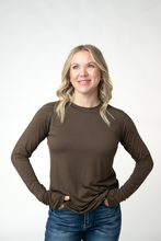 Load image into Gallery viewer, Blair Long Sleeve Top - Brown