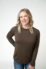 Load image into Gallery viewer, Blair Long Sleeve Top - Brown