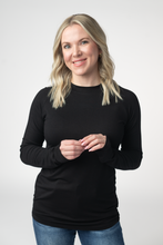 Load image into Gallery viewer, Blair Long Sleeve Top - Black