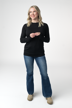 Load image into Gallery viewer, Blair Long Sleeve Top - Black