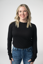 Load image into Gallery viewer, Blair Long Sleeve Top - Black