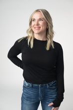Load image into Gallery viewer, Blair Long Sleeve Top - Black