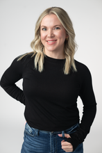 Load image into Gallery viewer, Blair Long Sleeve Top - Black
