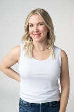 Load image into Gallery viewer, Ava Tank- White