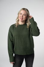 Load image into Gallery viewer, Gianna Pullover Sweater - Olive