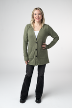 Load image into Gallery viewer, Cori Cardigan - Heathered Olive