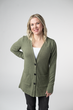 Load image into Gallery viewer, Cori Cardigan - Heathered Olive