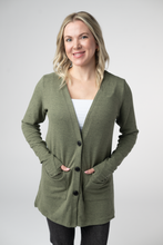 Load image into Gallery viewer, Cori Cardigan - Heathered Olive