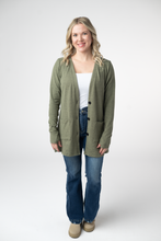 Load image into Gallery viewer, Cori Cardigan - Heathered Olive