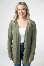 Load image into Gallery viewer, Cori Cardigan - Heathered Olive