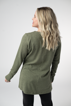 Load image into Gallery viewer, Cori Cardigan - Heathered Olive