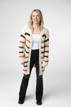 Load image into Gallery viewer, Fall Striped Cardigan