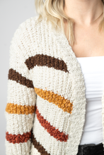 Load image into Gallery viewer, Fall Striped Cardigan