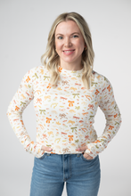Load image into Gallery viewer, Blair Long Sleeve Top - Harvest Bows