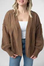 Load image into Gallery viewer, Willow Cardigan - Mocha