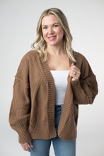 Load image into Gallery viewer, Willow Cardigan - Mocha