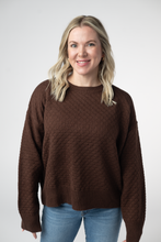 Load image into Gallery viewer, Gianna Pullover Sweater - Brown