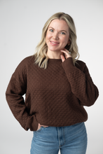 Load image into Gallery viewer, Gianna Pullover Sweater - Brown