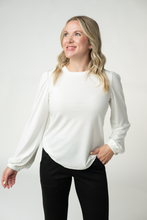 Load image into Gallery viewer, Miranda Dot Top - White