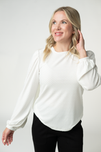 Load image into Gallery viewer, Miranda Dot Top - White