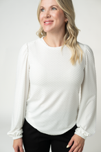 Load image into Gallery viewer, Miranda Dot Top - White