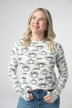 Load image into Gallery viewer, Blair Long Sleeve Top - Classic Pumpkins