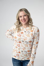 Load image into Gallery viewer, Blair Long Sleeve Top - Harvest Leaves