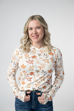 Load image into Gallery viewer, Blair Long Sleeve Top - Harvest Leaves