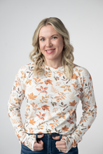 Load image into Gallery viewer, Blair Long Sleeve Top - Harvest Leaves