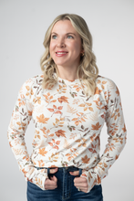 Load image into Gallery viewer, Blair Long Sleeve Top - Harvest Leaves