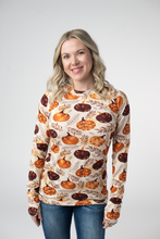 Load image into Gallery viewer, Blair Long Sleeve Top - Autumn Gourds