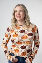 Load image into Gallery viewer, Blair Long Sleeve Top - Autumn Gourds