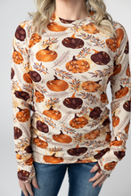 Load image into Gallery viewer, Blair Long Sleeve Top - Autumn Gourds