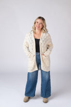 Load image into Gallery viewer, Open Knit Cardigan - Ivory
