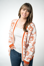 Load image into Gallery viewer, Pumpkins Pocket Cardigan