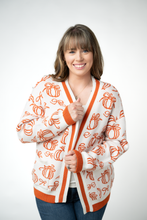 Load image into Gallery viewer, Pumpkins Pocket Cardigan