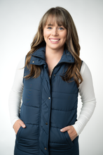 Load image into Gallery viewer, Harlow Long Vest - Navy