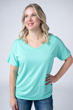 Load image into Gallery viewer, Chloe Cozy Tee - Turquoise