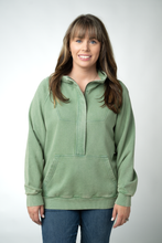 Load image into Gallery viewer, Ryker Vintage Wash Hoodie- Olive