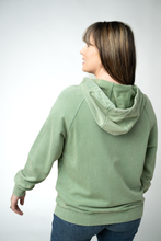 Load image into Gallery viewer, Ryker Vintage Wash Hoodie- Olive