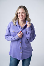 Load image into Gallery viewer, Brenna Button Down Top - Purple