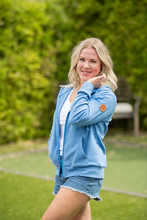 Load image into Gallery viewer, Fullzip Hoodie - Blue
