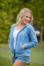 Load image into Gallery viewer, Fullzip Hoodie - Blue