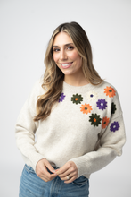 Load image into Gallery viewer, Fall Floral Sweater - Beige