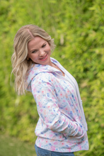 Load image into Gallery viewer, Fullzip Hoodie - Petal Gardens