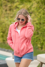 Load image into Gallery viewer, Fullzip Hoodie - Sunkissed Coral