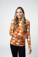 Load image into Gallery viewer, Blair Long Sleeve Top - Spooky Autumn
